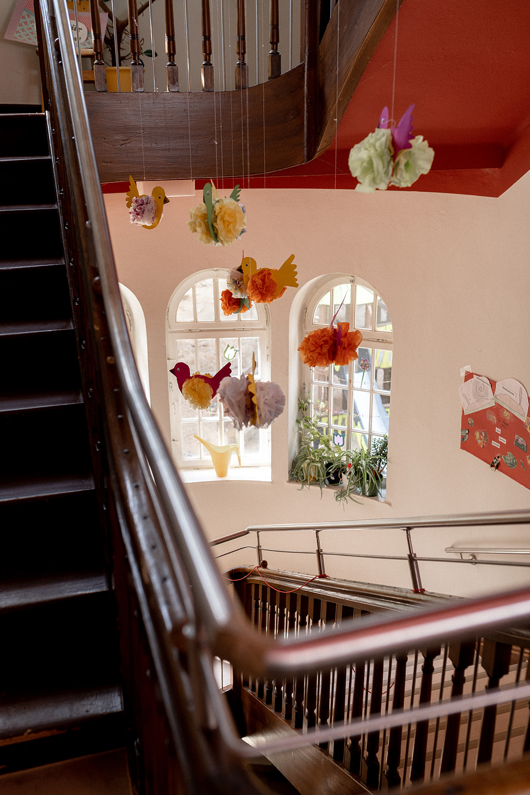 Treppenhaus des Kindergartens